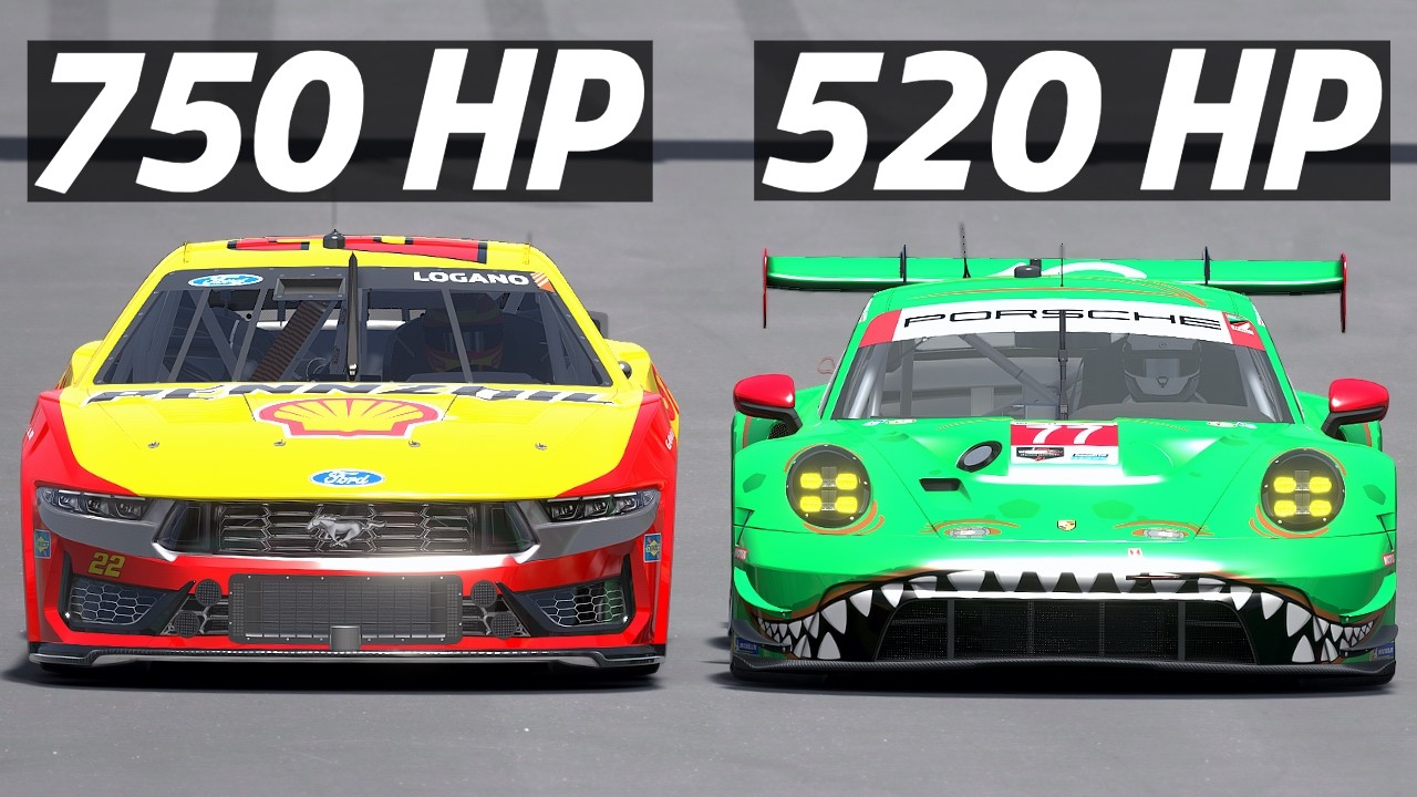 Could A NASCAR Cup Car Beat A GT3?