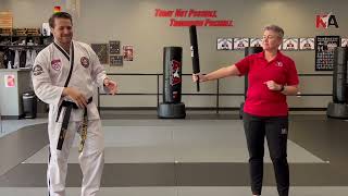Knife Hand Strike Board Break