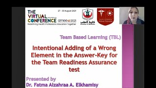 Intentional Adding of a Wrong Element in the Answer-Key for the tRAT of the TBL