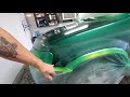 Let's Spray!  eBay Paint "Jade Green " on a Ford Escape