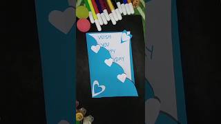 Have Fun and learn to make greeting card with♥#easy#simple#trending#shorts#viral#cute#love#origami