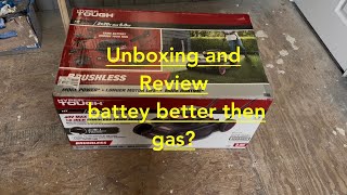 Unboxing and Reviewing Hyper Tough 40v 18 inch push mower