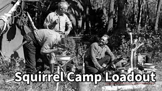 картинка: Снаряжение для лагеря Squirrel Camp: классическая эра кемпинга
