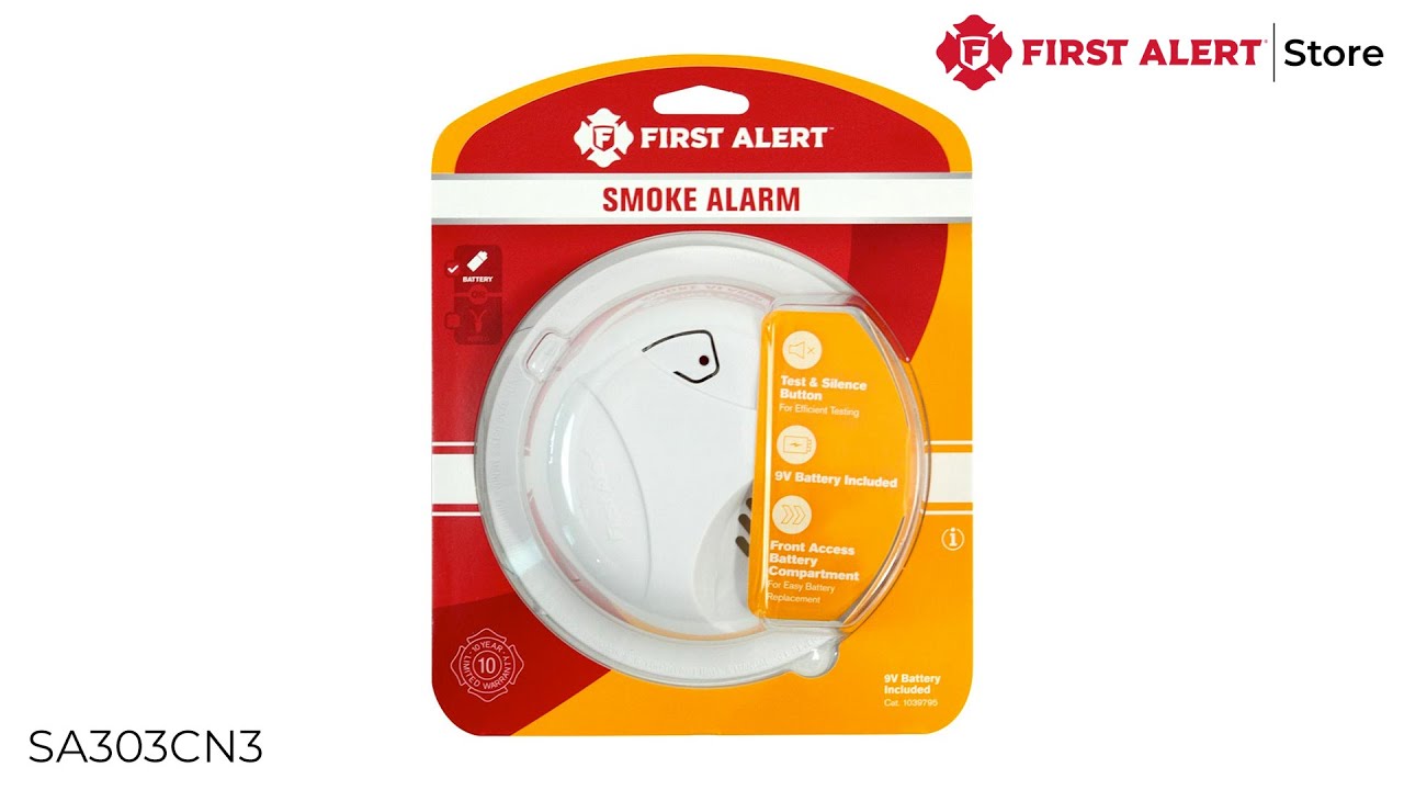 First Alert Basic Smoke Alarm White 1039796 - Best Buy