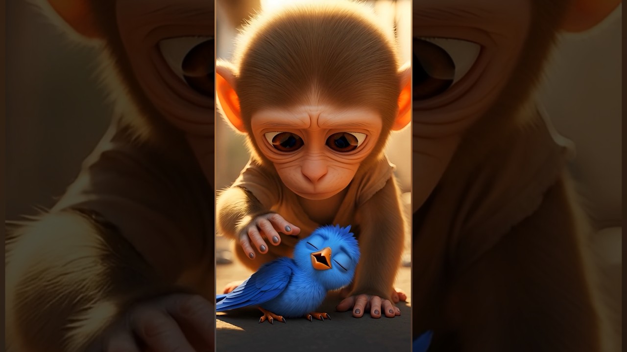 This Baby Monkey Kindness Will Make You Cry 🐵💔 