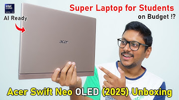 Super Budget Laptop for Students..? 🤔 Acer Swift Neo OLED AI PC (2025) 🔥