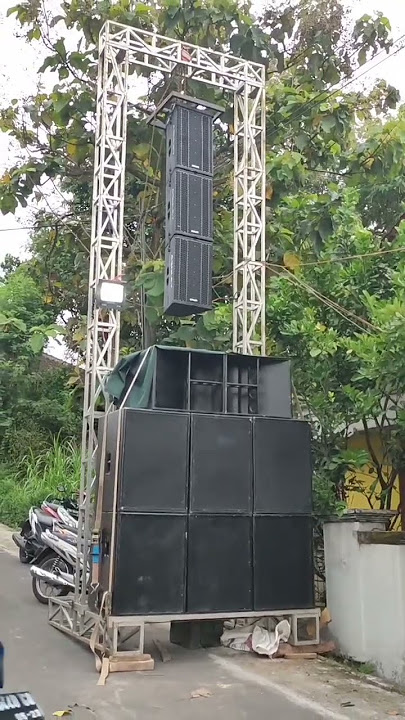 cek sound line array ashley t24n #ashley #ceksound #shorts