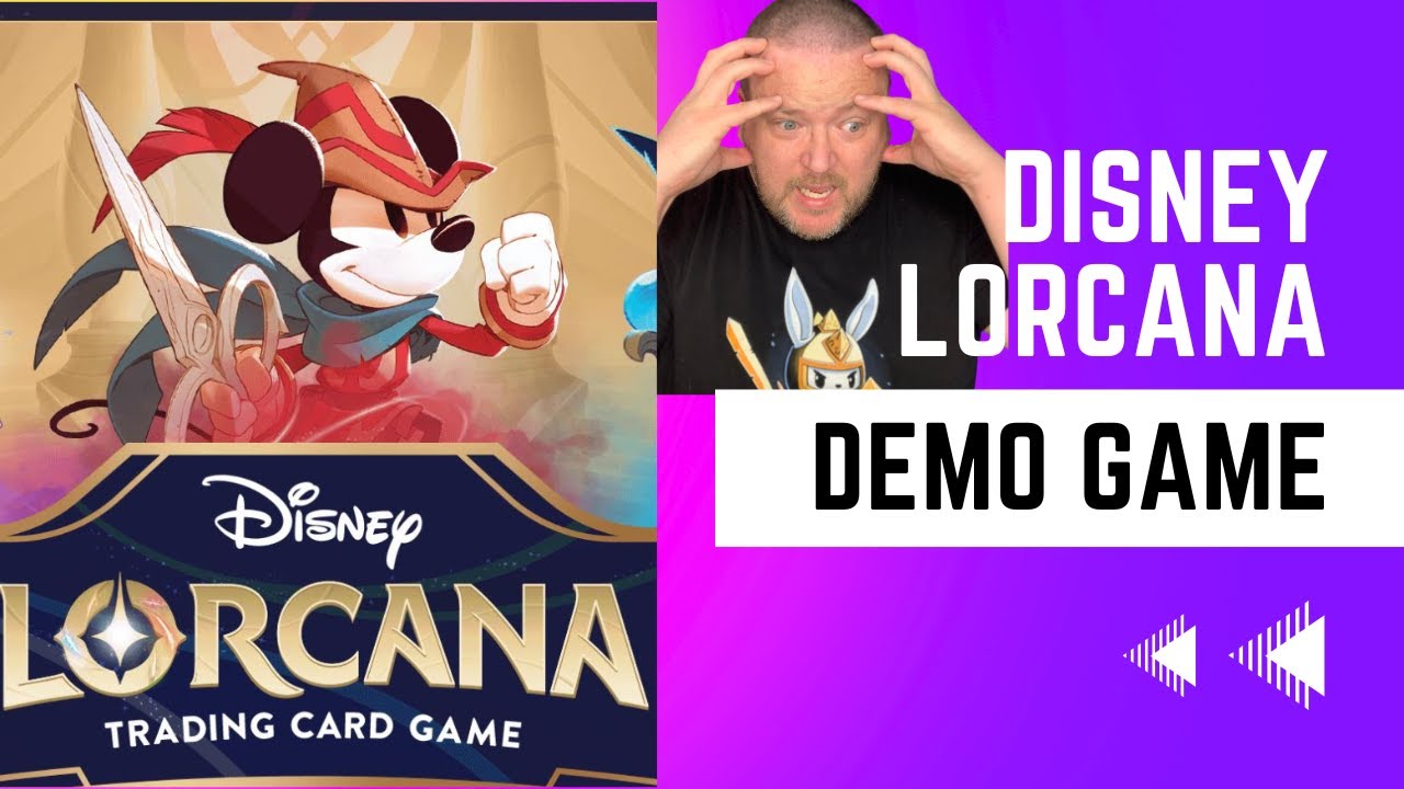 lorcana demo cards GAMA Expo 2023 Demo Decks