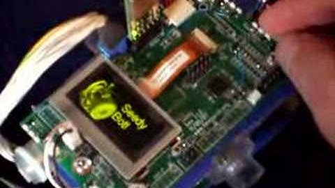 AVR Mega324P Osram Pictiva OLED graphical display