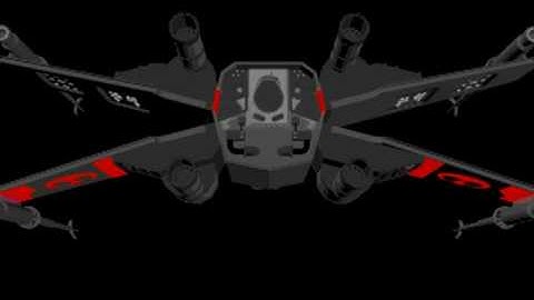 X-Wing fighter 3D model
