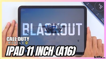 iPad A16 Call of Duty Mobile Gaming test CODM | Apple A16