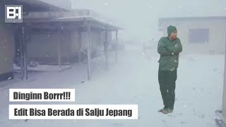 EDIT VIDEO BISA BERADA DI SALJU -  EFEK GREENSCREEN - KINEMASTER