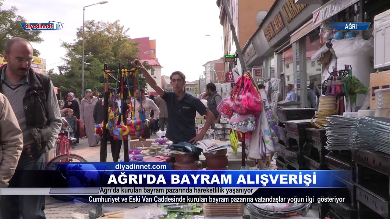 AĞRI'DA KURBAN BAYRAMI ALIŞVERİŞİ