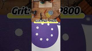 Yihong sanding disc covers grit P40-P800 and supports anysize customization. #grinding #factory