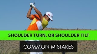 Celebrity SHOULDER TURN | TILT OR TURN || Jared Danford Golf Wealth