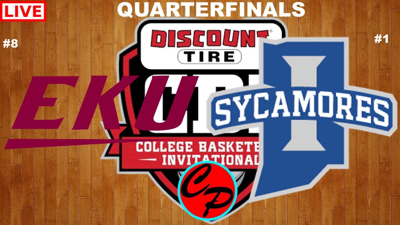 8 EASTERN KENTUCKY vs 1 INDIANA STATE COLLEGE BASKETBALL INVATATIONAL