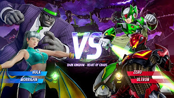 MARVEL VS. CAPCOM: INFINITE - Hulk & Morrigan VS Ultron & Zero