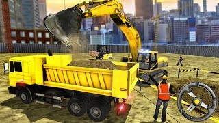 Bank Construction Site Tower Crane Operator Sim - Driving Builder Vehicles | Android Gameplay screenshot 5