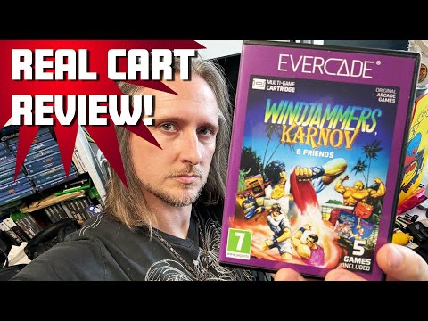 Evercade: Windjammers, Karnov & Friends cartridge review - YouTube