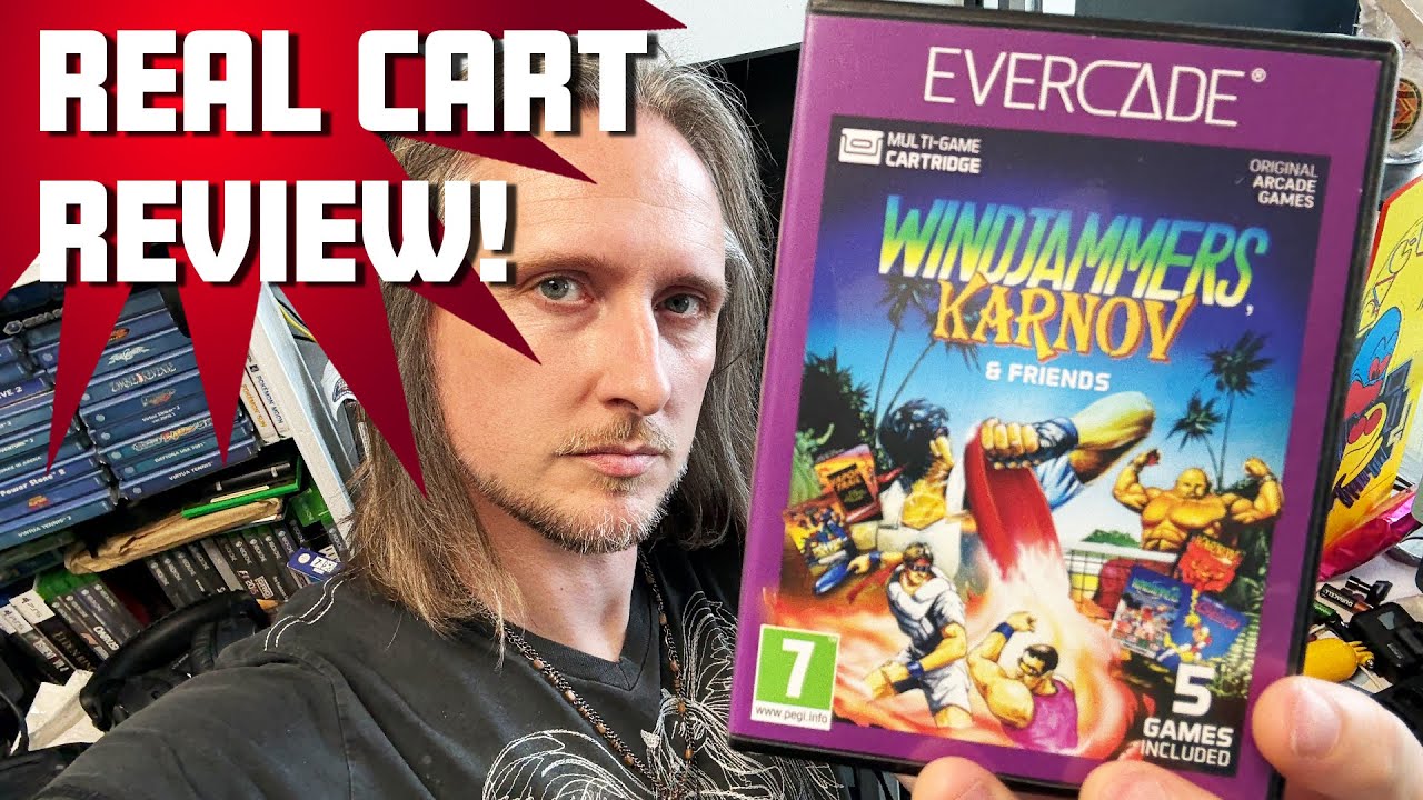 Evercade: Windjammers, Karnov & Friends cartridge review