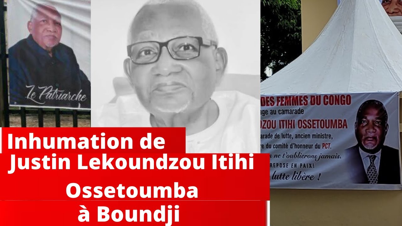 L’inhumation à Boundji, dans le département de la Cuvette de Justin Lekoundzou Itihi Ossetoumba