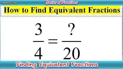 How to Find Equivalent Fractions | Fractions for kids | MathOGuide