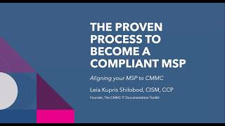 The Proven Process to Become a Compliant MSP