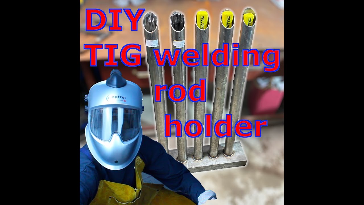 How to Make a TIG Welding Rod Holder from Stainless Steel Scraps YouTube