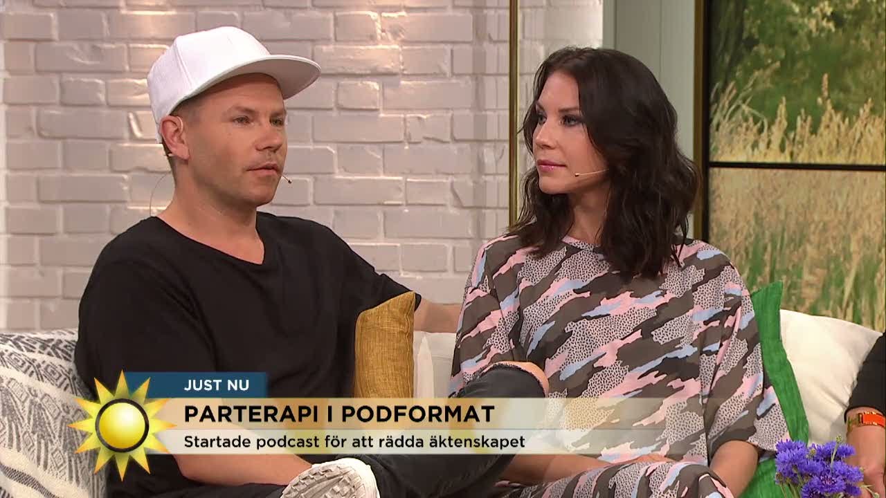 Parpodden: "Vi badar i sexleksaker" - Nyhetsmorgon (TV4)