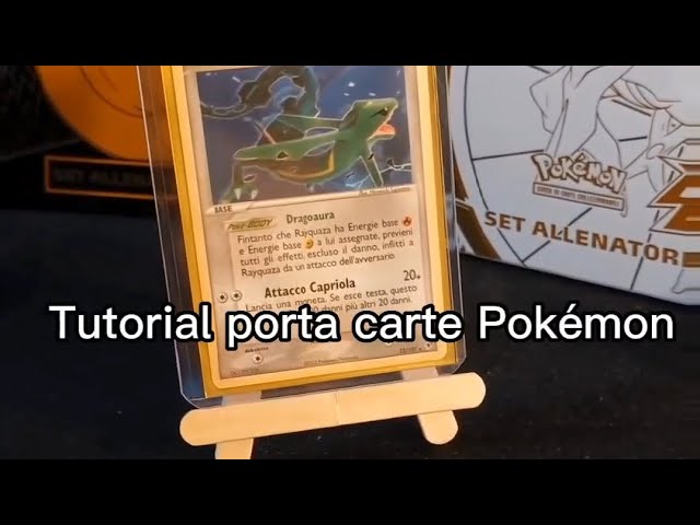 Tutorial] Come costruire porta carte Pokémon in modo semplice e veloce!😄 