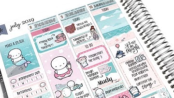 Plan With Me: Summer Fun! - Erin Condren PWM