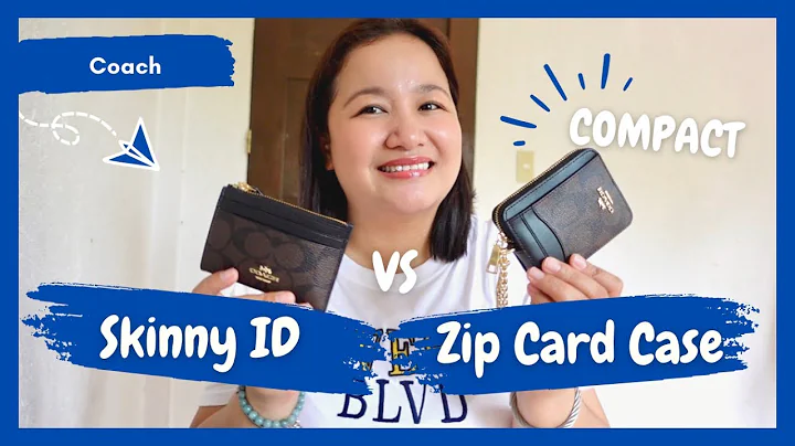 WHICH IS BETTER? Coach Mini Skinny ID Case or Coach Zip Card Case
