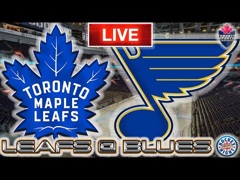 Toronto Maple Leafs vs St. Louis Blues LIVE Stream Game Audio  