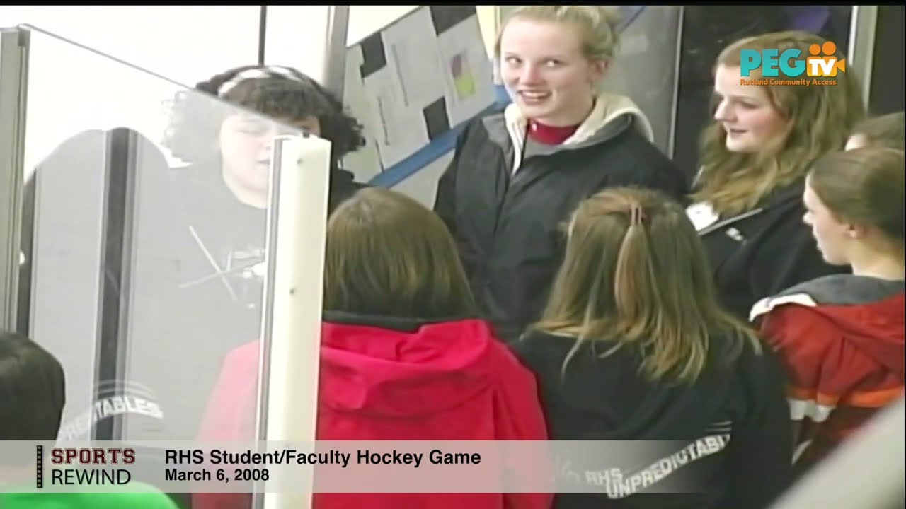 PEGTV: Sports Rewind - RHS Student/Faculty Hockey Game, March 6, 2008