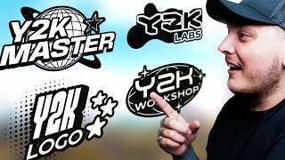 Easiest way to make Y2K logos that don’t suck