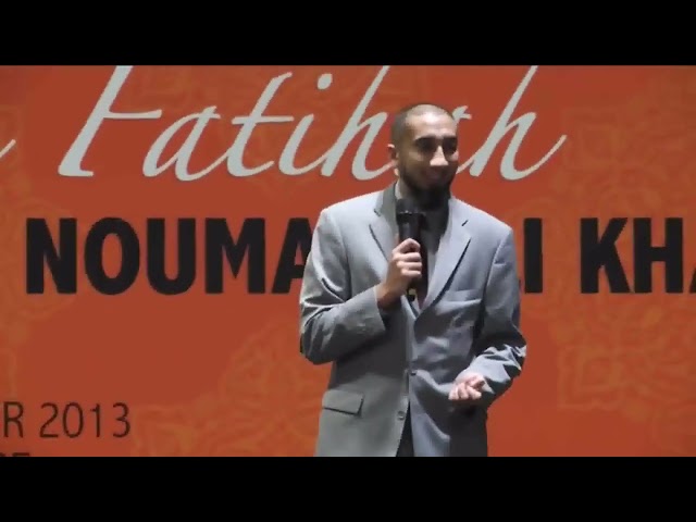 Nouman Ali Khan Rediscovering The Fatihah Full class=