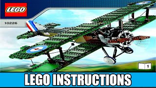 LEGO Instructions - Advanced models - Aircraft - 10226 - Sopwith Camel (Book 1)