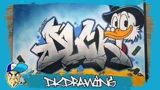 How to draw graffiti letters Duck & Scrooge McDuck (Disney Graffiti Tutorials) How to draw graffiti letters Duck & Scrooge McDuck (Disney Graffiti Tutorials)