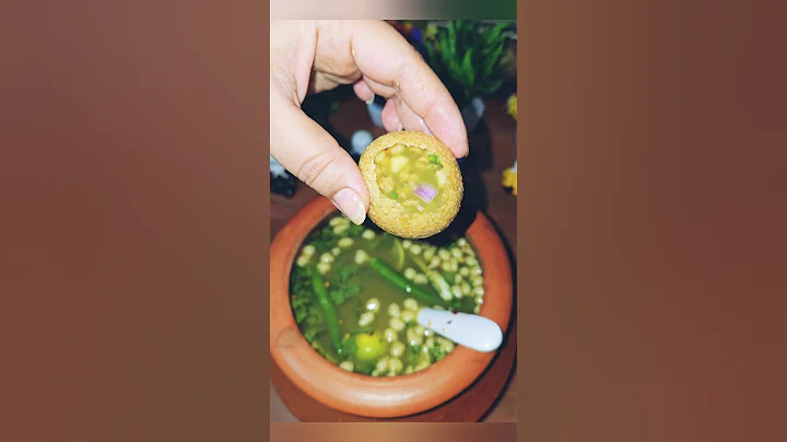 Air Fryer Panipuri: The Crunchy, Guilt-Free Snack! #food #airfryer #panipuri #shorts #reels