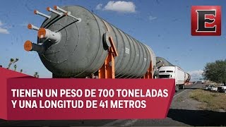 Mega calderas llegan a su destino después de 8 meses de traslado