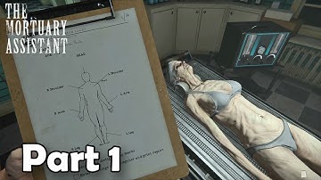 The Mortuary Assistant | Walkthrough Gameplay Part 1 - The New Job (FULL GAME)