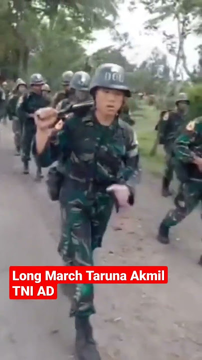 Long March Taruna Akmil TNI AD #shorts #shortvideo #tni #tniad #pendidikan