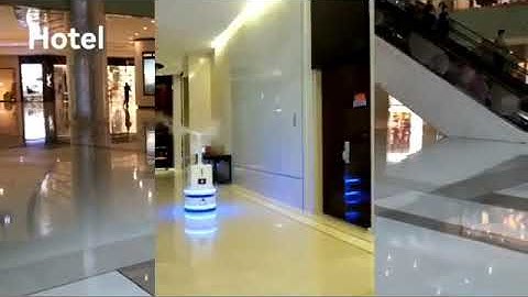 Spray Disinfection Robot with Autonomous Navigation Spraying Mode Controlled by Mobile APP
