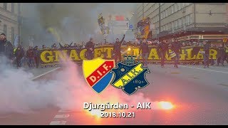 Djurgården - AIK (2018.10.21) Marsch, Derby