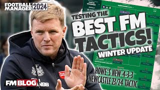 HOWE's NEW 4-3-3 NEWCASTLE 23/24 TACTIC | Testing the Best FM24 Tactics | Football Manager 2024