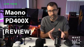 Maono PD400X Microphone Review - Sound Tests with Voice, Guitar and Vocals