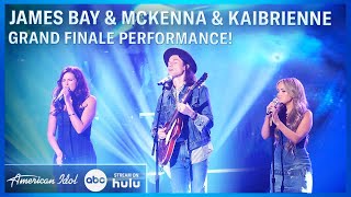 EPIC! Kaibrienne and McKenna Faith Breinholt sing With James Bay On 