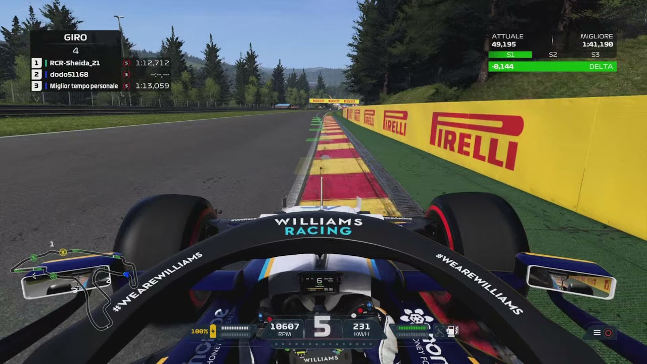 F1 2021 Belgium Hotlap+setup