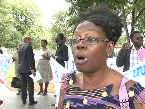 Manif  Paris pour des lections "transparentes" au ...