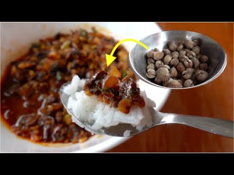 Relaxing cooking cockles